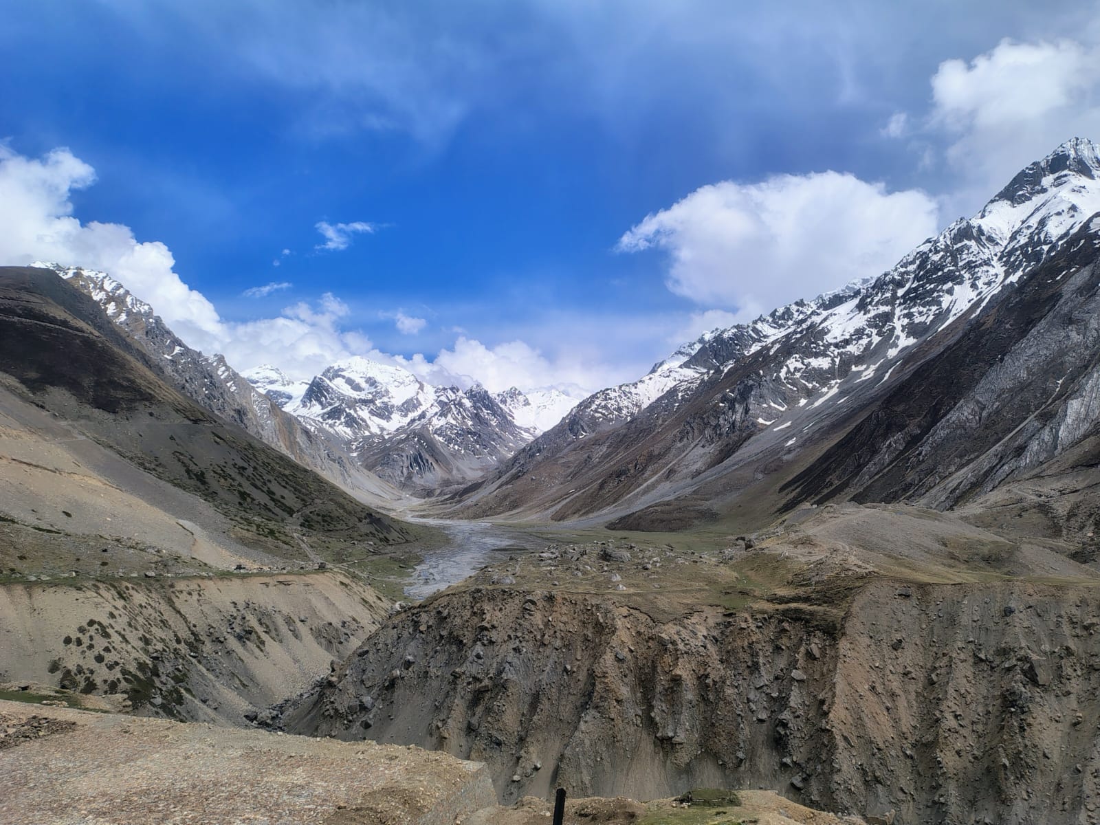 Adi Kailash route mountain valley