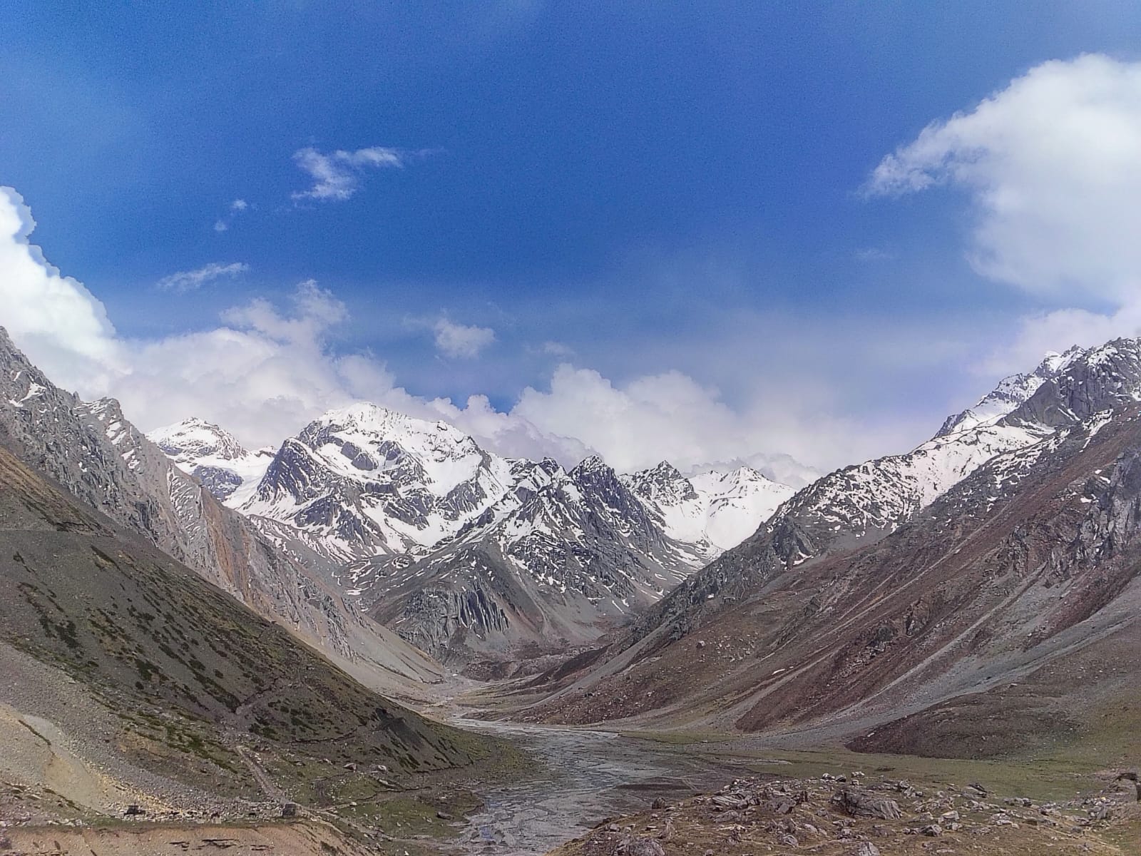 Om Parvat route mountain view